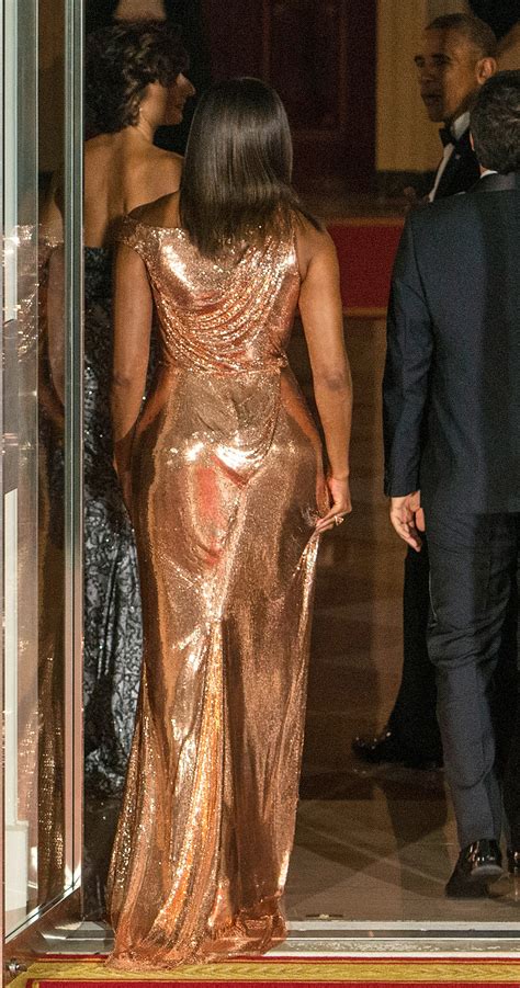 rose gold versace dress